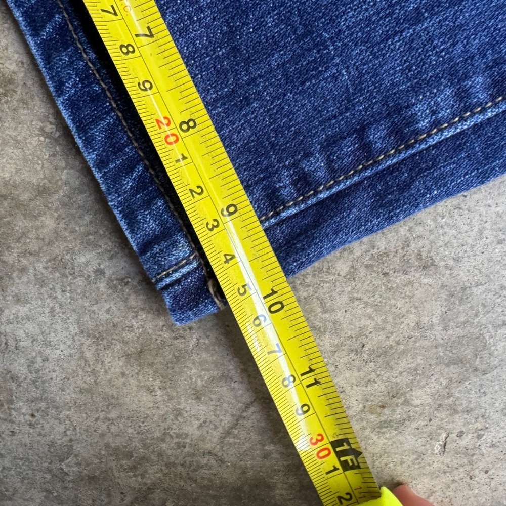Vintage Y2K Levis 515 Bootcut Jeans Workwear Gorpcore Blue 36x32 (f7) - Picture 8 of 8
